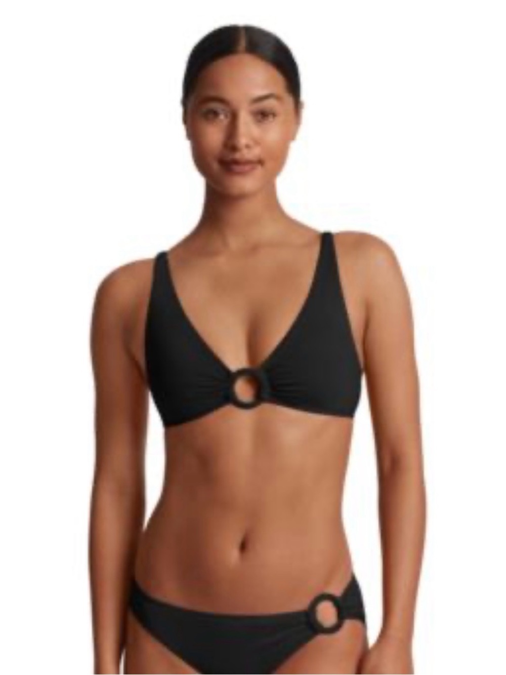 NWT Lauren Ralph Lauren
Women's Macrame-Ring Bikini Top